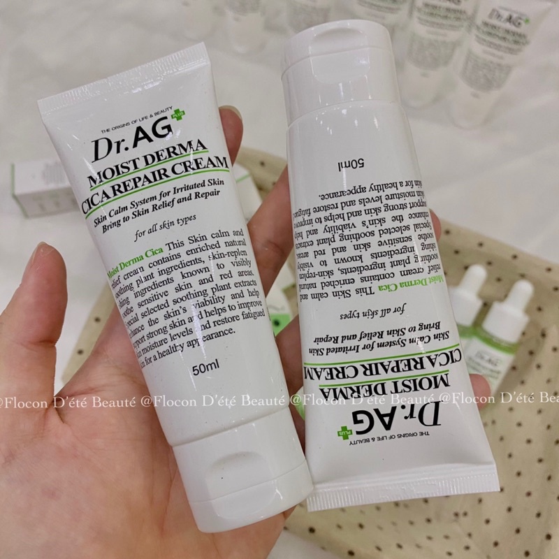 Kem dưỡng cho da mụn, da nhạy cảm Dr.Ag Intensive derma cica