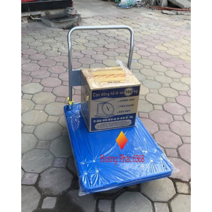 [ Free Ship ] XE ĐẨY KÉO HÀNG GẤP GỌN 4 BÁNH TẢI TRỌNG 100kg 150kg 300kg, TAY ĐÂY GẤP GỌN. BH 2 NĂM