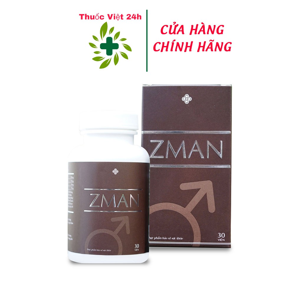 Viên uống sinh lý ZMAN – Tăng cường sức khỏe phái mạnh
