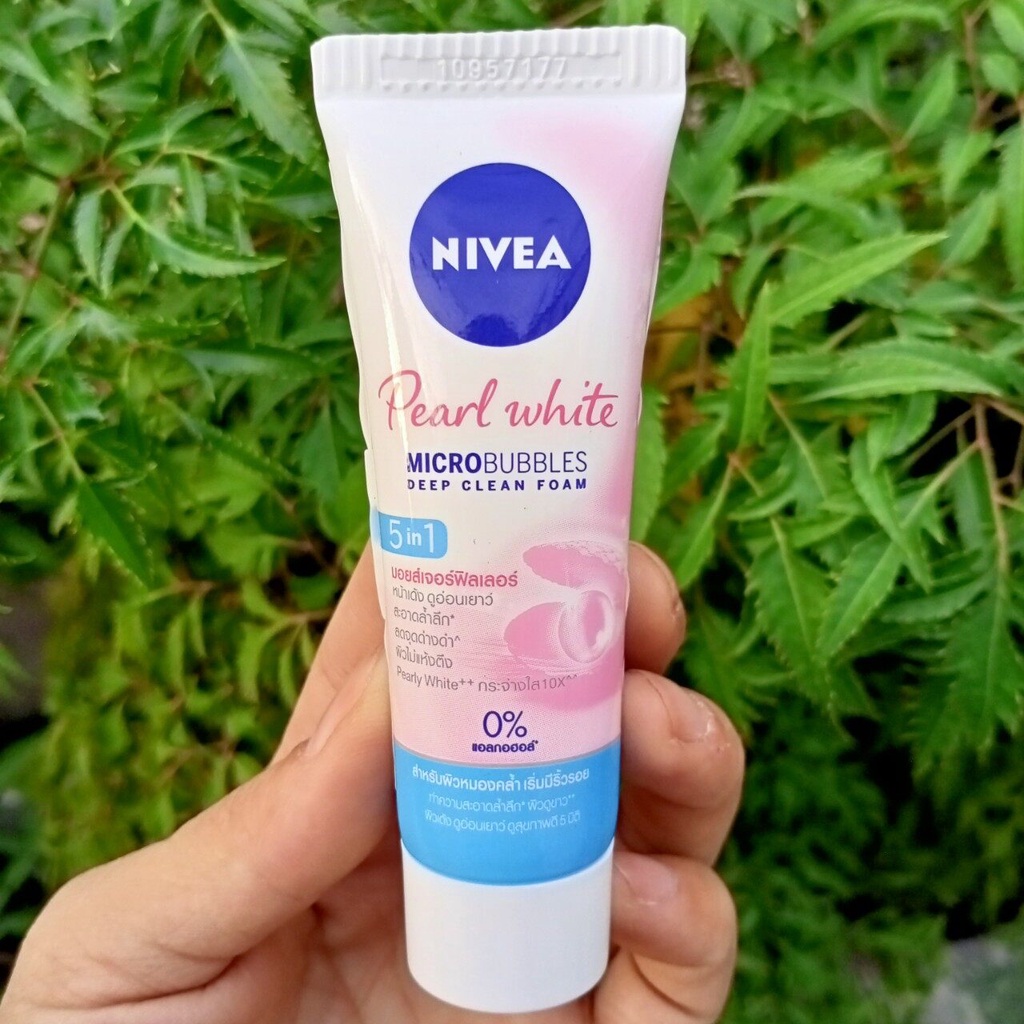 (mini 20g) Sữa rửa mặt NIVEA Pearl White