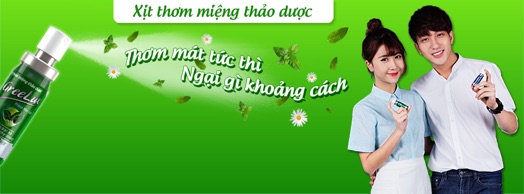 Combo 3 lọ XỊT THƠM MIỆNG THẢO DƯỢC GREENLUX 12ml