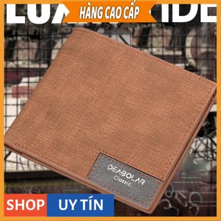Ví Nam -  VÍ DA NAM SIÊU MỎNG DA PU CAO CẤP
