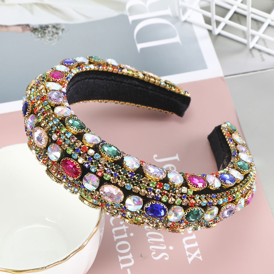 Băng Đô Cài Tóc Đính Đá Lấp Lánh Cho Nữ