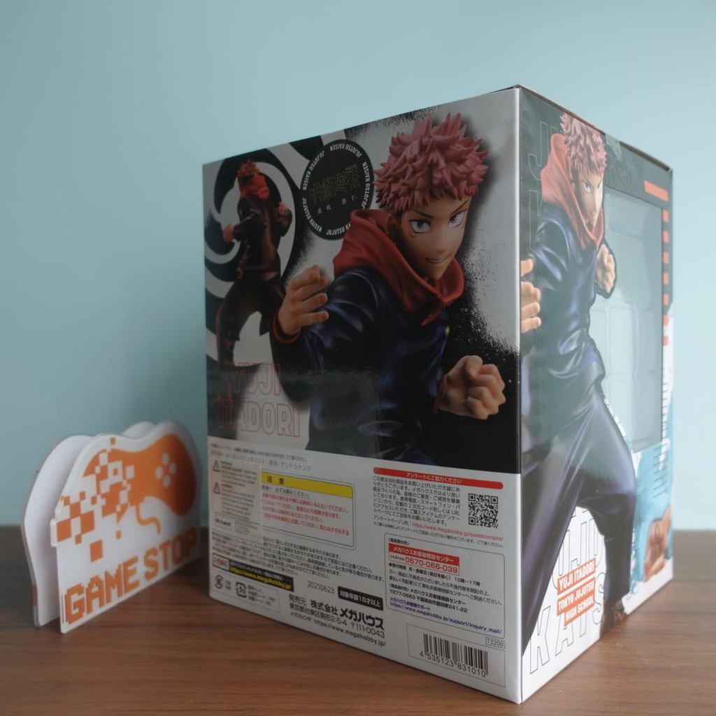 Mô hình Jujutsu Kaisen Yuji Itadori 18cm 1/8 Scale Figure Mega House Mô hình tĩnh Nhựa PVC, ABS Chính hãng Nhật JKMH01