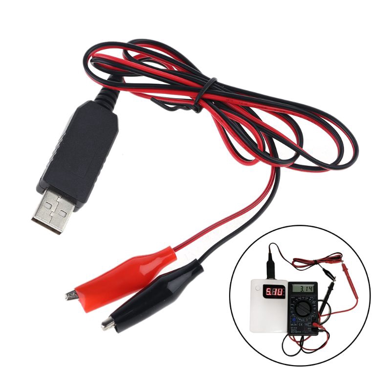 2 Dây Cáp Sạc Pin Aa Aaa Usb 5v Sang 3v Cho Radio