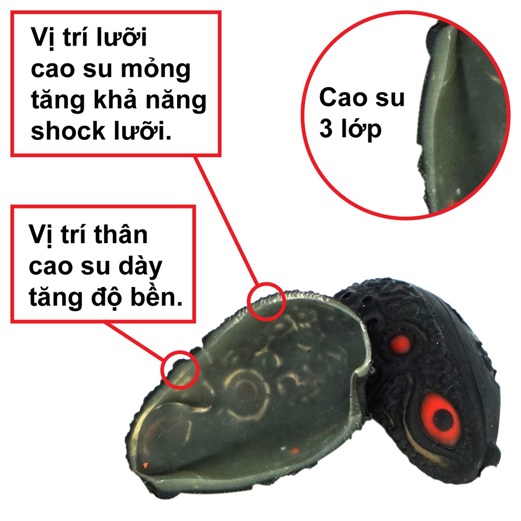 NHÁI HƠI TOADFROG - MỒI GIẢ THÁI LAN CÂU LURE CÁ LÓC GIÁ RẺ - 4CM 8GR