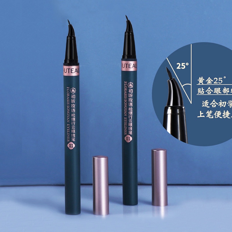 Bút Kẻ Mắt Dạng Lỏng Ngòi Mảnh Chống Nước Chống Mồ Hôi Không Lem Phong Cách Dân Tộc Cho Nữ Sinh