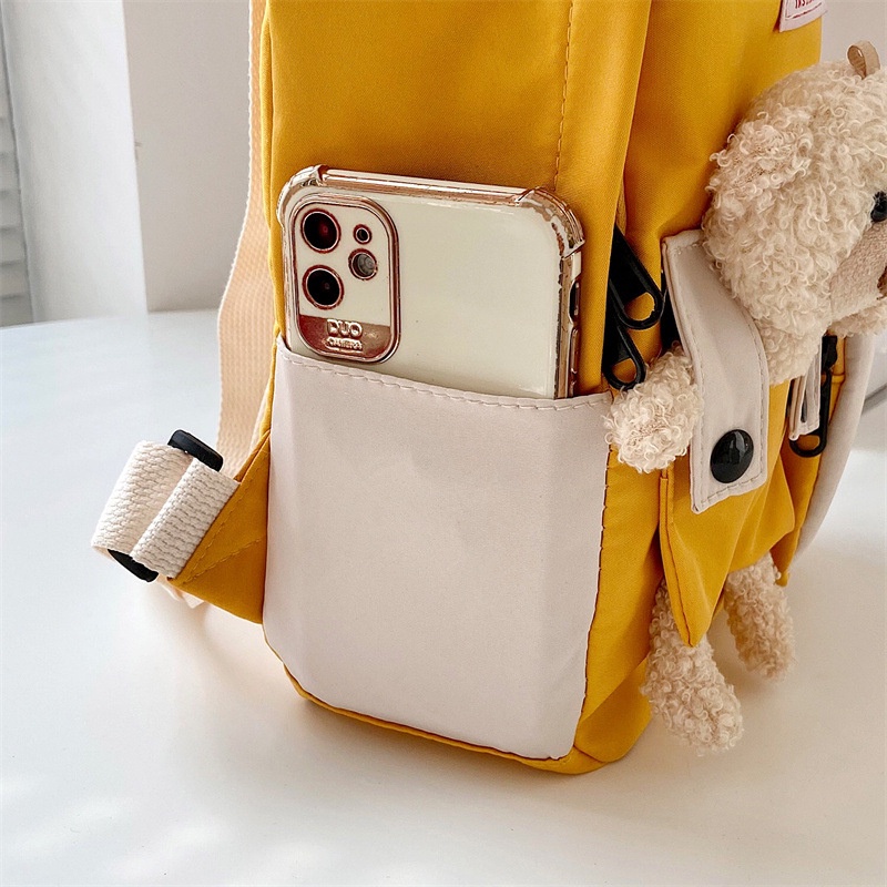 Ba Lô Đi Học Hình Gấu Dễ Thương Thời Trang Cho Bé Từ 6-8 Tuổi