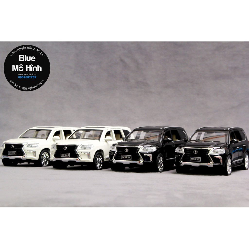 Blue mô hình | Xe mô hình Lexus LX570 SUV tỷ lệ 1:24 mở hết cửa tuyệt đẹp