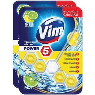 🔥combo 2 viên tẩy bồn cầu vim power 5 - 55g