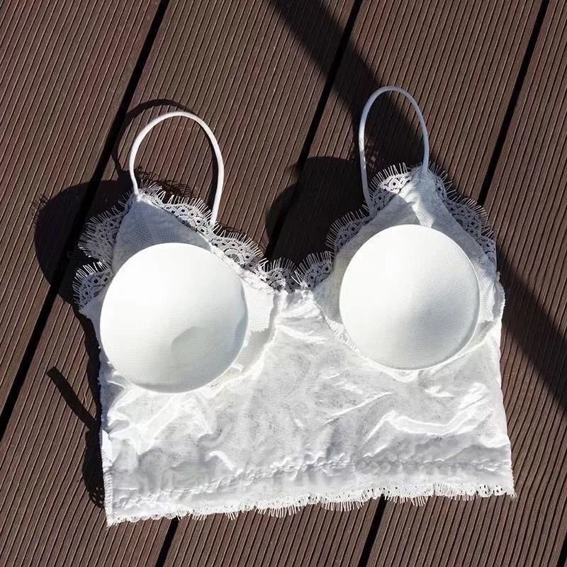 Áo bra ren nữ dáng crotop chun lưng co dãn 997