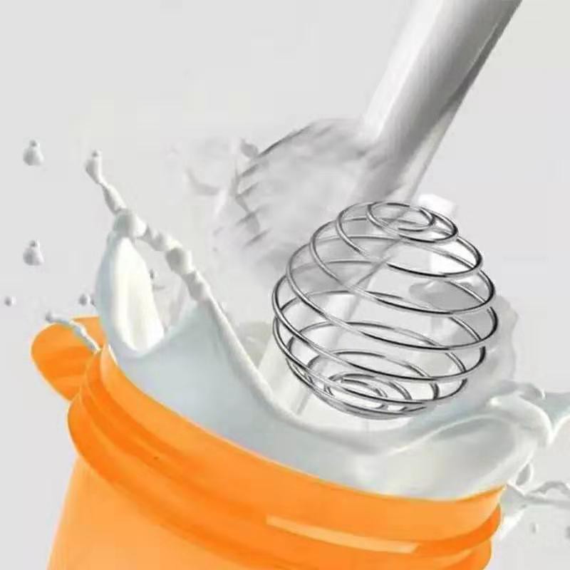 Bộ bình lắc đồ uống kèm bóng thép không gỉ Herbalife dung tích 400ml tiện dụng