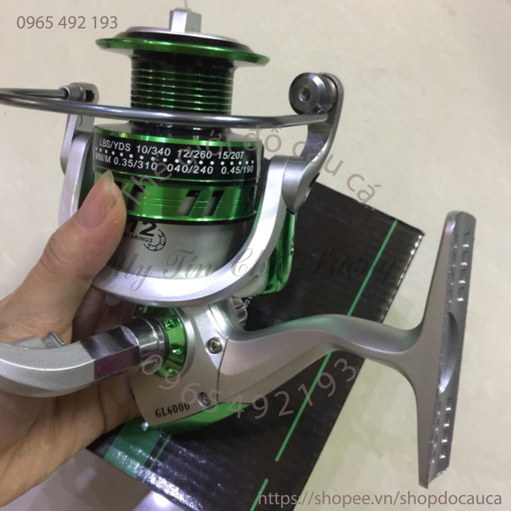 Máy câu cá yumoshi Gl 5000-7000 ( rẻ vô địch )