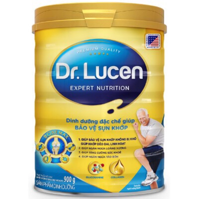 Sữa Dr. Lucen BoneMax giúp bảo vệ sụn khớp loại 900g