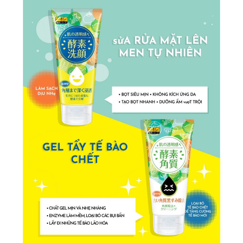 Gel Tẩy Tế Bào Chết SEXYLOOK Lên Men Tự Nhiên Enzym Exploliating Gel 120g - Khongcoson