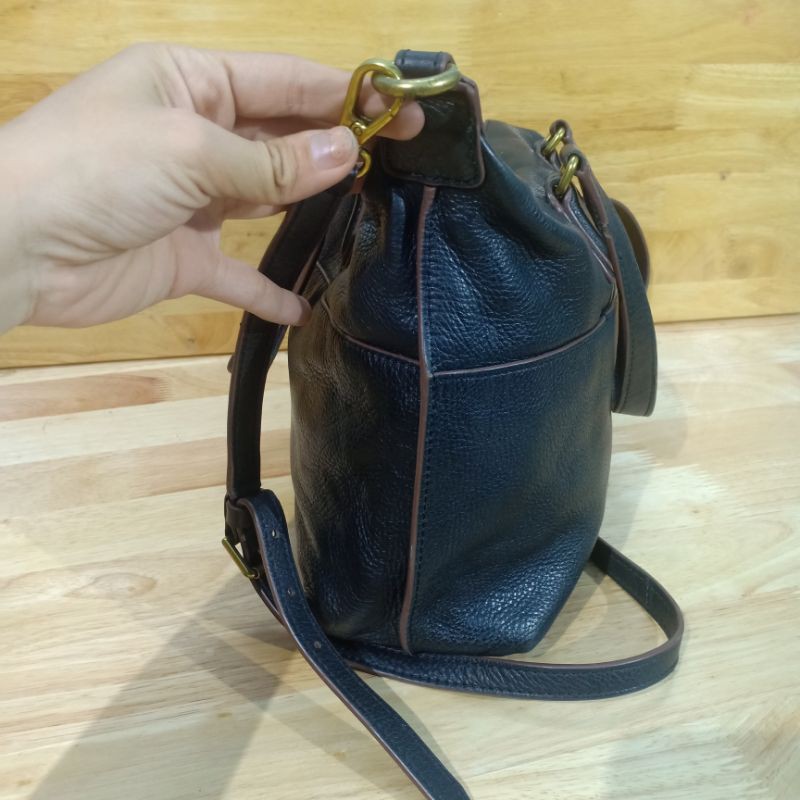 Túi công sở da thật secondhand  09050321