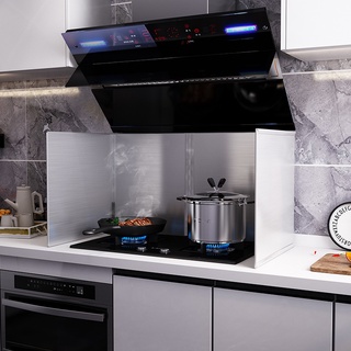 Tấm chắn gió bếp chống văng dầu mỡ chất liệu inox 304 chắc chắn bền đẹp, chắn gió hiệu quả