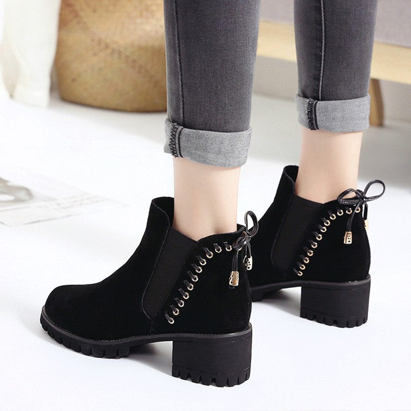 Boots nữ da lộn Châu Âu cao cấp mới nhất Order | BigBuy360 - bigbuy360.vn