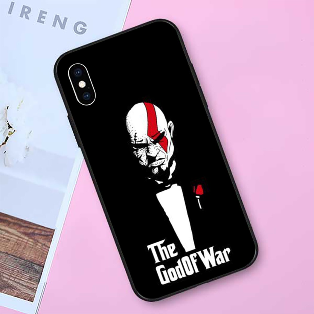 Ốp Lưng Silicone Mềm In Hình God Of War Cho Iphone 11 Pro Max Se 2020 12 Mini 12 Pro Max