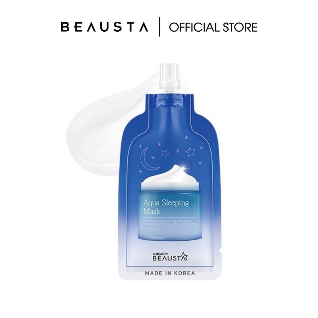 Mặt Nạ Ngủ Beausta Aqua Sleeping Mask 1ea*20ml