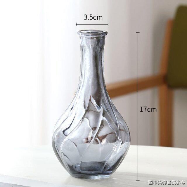 ○Bộ Hai Bình Hoa Thủy Tinh Nhiều Màu Sắc Phong Cách Bắc Âu