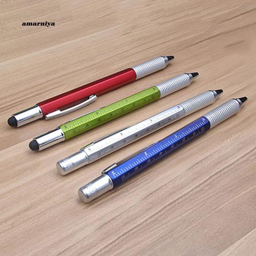 Bút bi đa năng 6 trong 1 siêu tiện lợi
