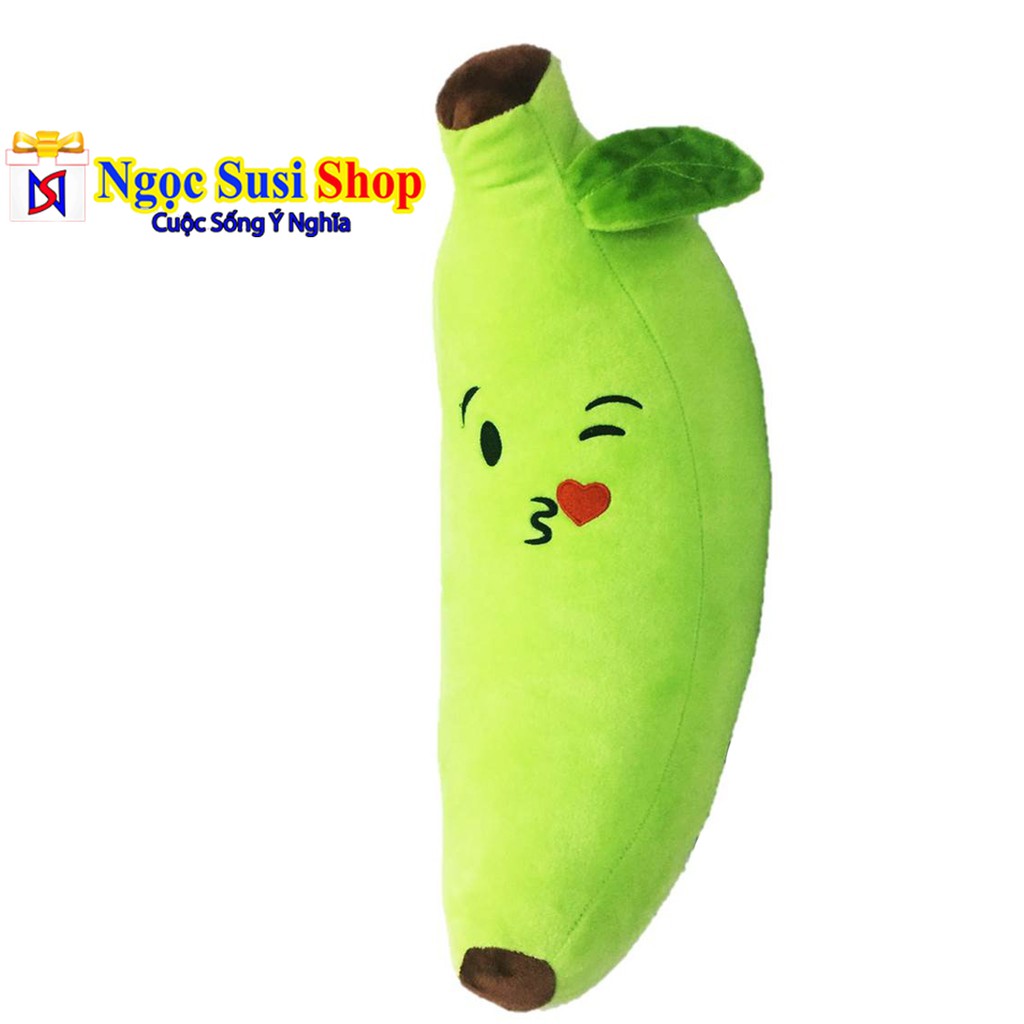 Gấu bông TRÁI CHUỐI SIZE LỚN ẢNH THẬT SIZE 50CM DÀI 45CM - Thú nhồi bông TRÁI CHUỐI
