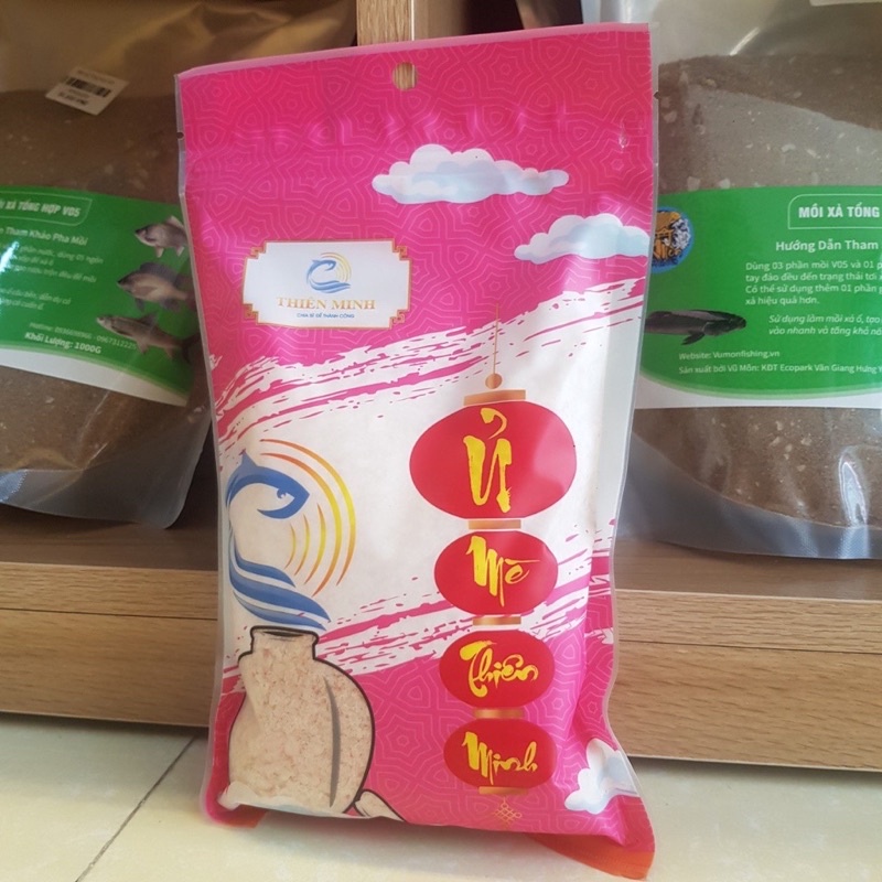 Mồi Câu Cá Ủ Mè Thiên Minh - 100% Nguyên Liệu Việt