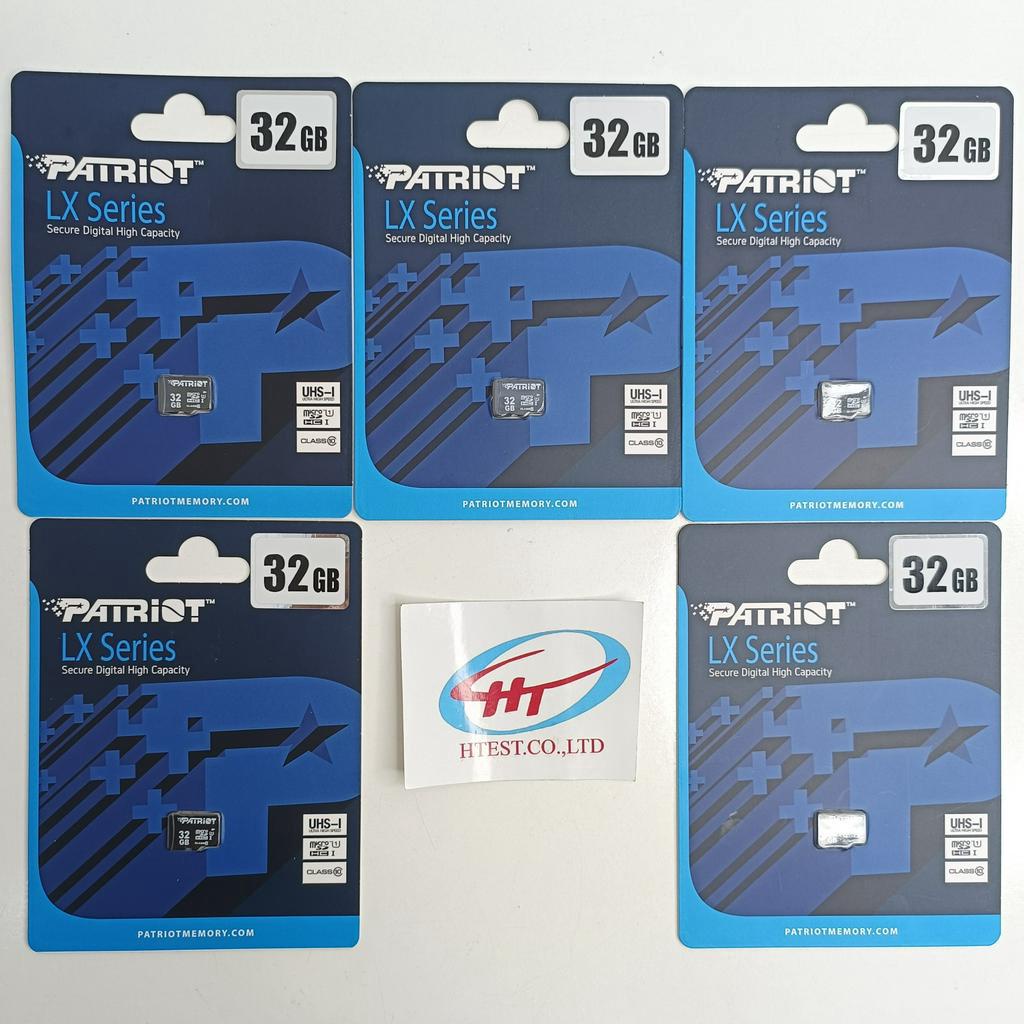 Thẻ nhớ Patriot 32GB MicroSDHC Class 10 - BH 5 năm - Hàng chính hãng