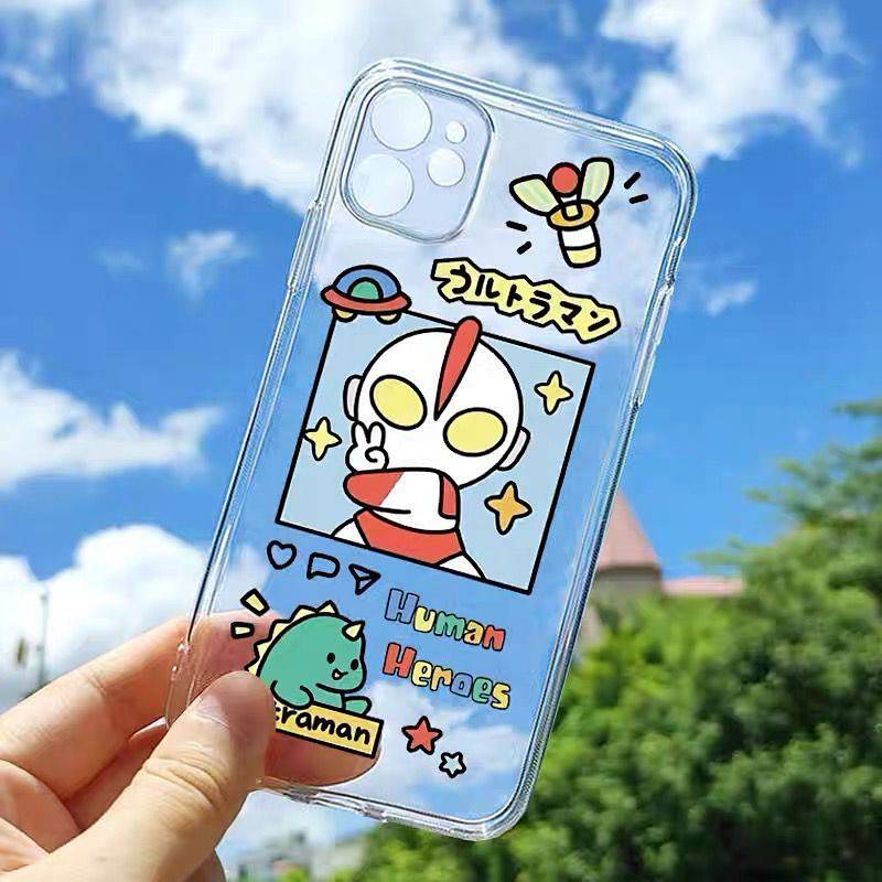 Iphone13pro Ultraman 12 Apple 11 Phone Case X Female XR Silicone 14 Soft 67 Sets Xsmax Male Xsmax RIO3