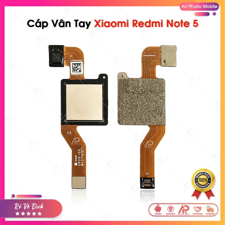 Cáp Vân Tay Xiaomi Redmi Note 5 - Cảm Biến Vân Tay Điện Thoại Xiaomi Zin Bóc Máy