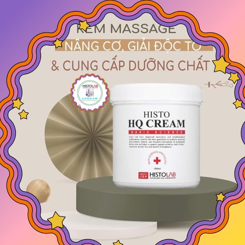 [Histolab] KEM NÂNG CƠ  - HISTO HQ CREAM (KEM RF) 1.000ML