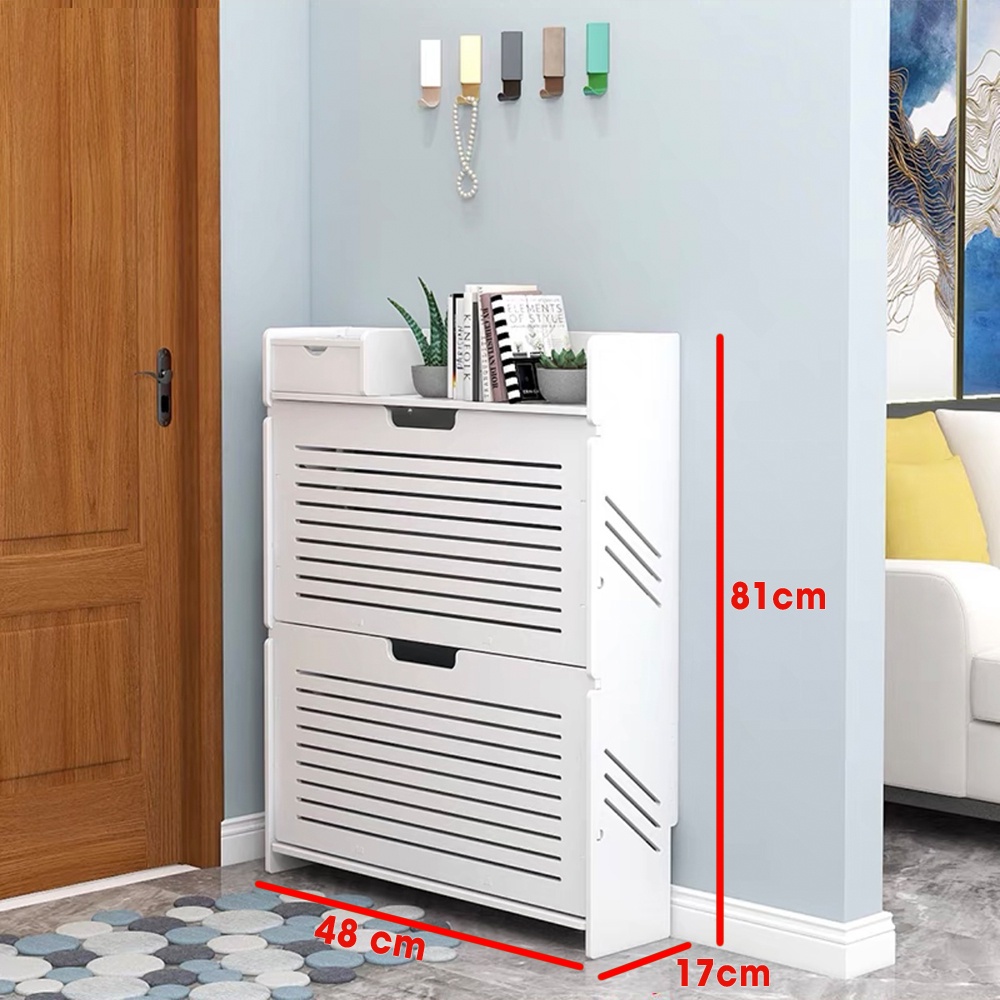TỦ GIÀY 2 TẦNG CAO CẤP CHỐNG NƯỚC LẮP GHÉP THÔNG MINH HÀNG WALLMART