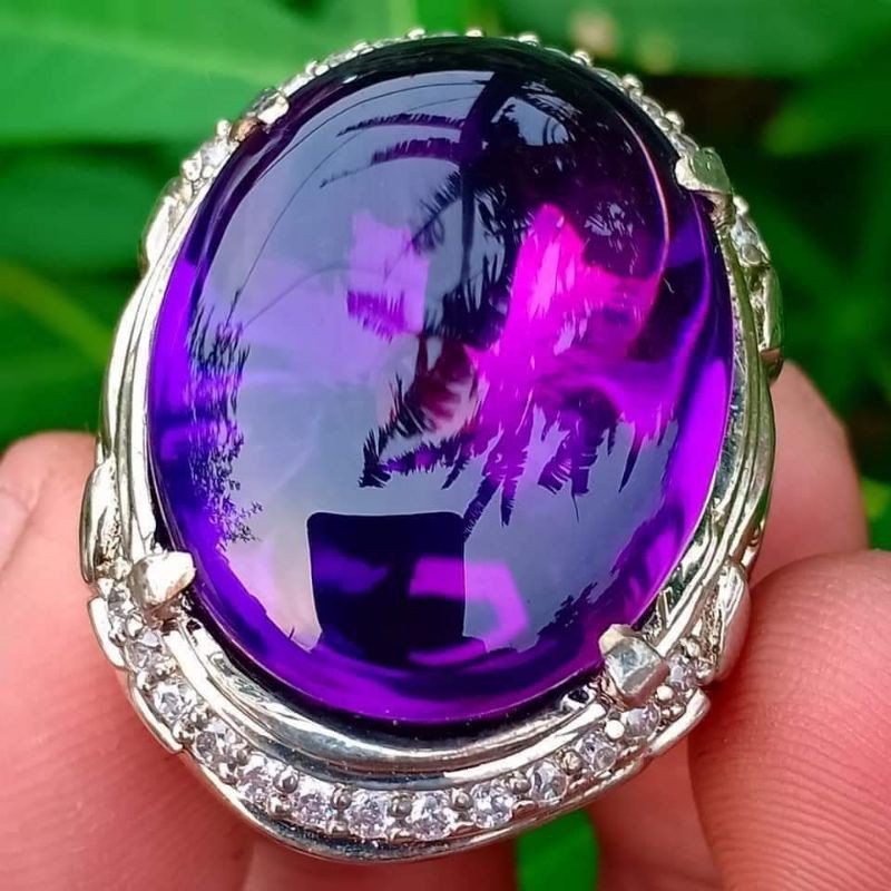 (Hàng Mới Về) Đá Thạch Anh Tím Amethyst Chính Hãng