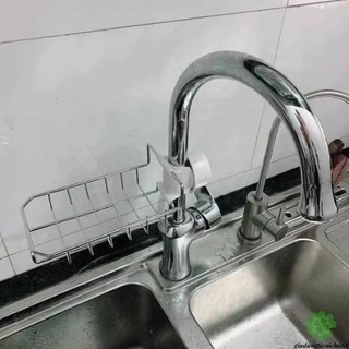 Giá Để Đồ Inox Cài Cạnh Vòi Nước Rửa Bát Nhà Tắm