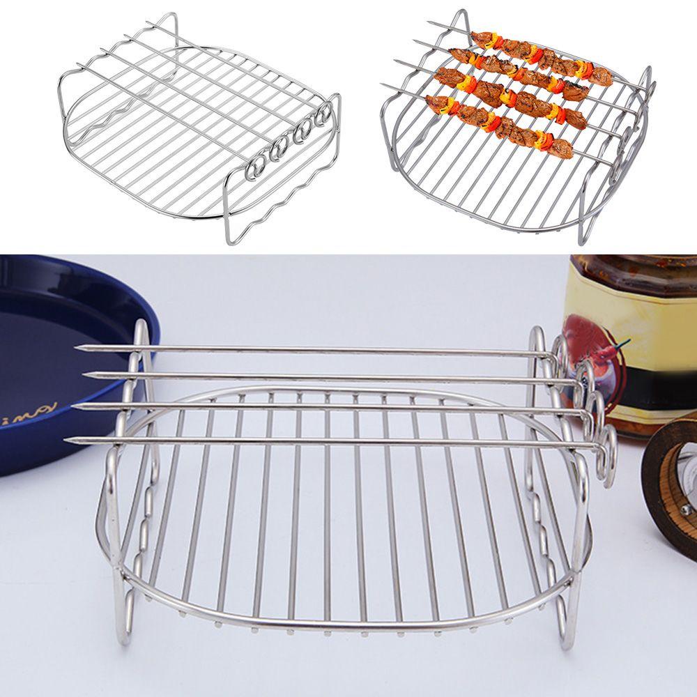 LET Khay Nướng Bánh Siêu Bền Tiện Dụng Cho Nồi Chiên Không Dầu