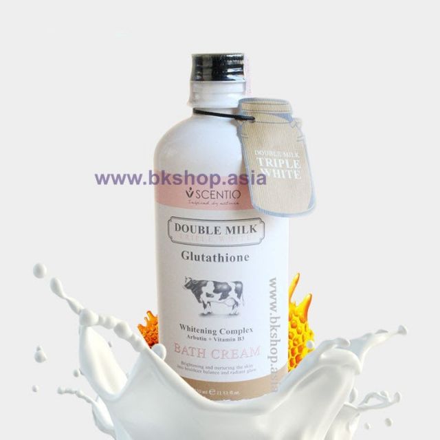 (Auth Thái) Sữa Dưỡng Thể Trắng Da Beauty Buffet Scentio Double Milk Triple 250ml | BigBuy360 - bigbuy360.vn