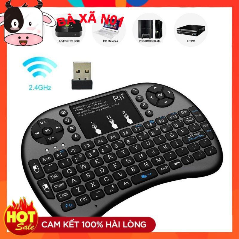 Chuột Bay Kiêm Bàn Phím Không Dây UKB500 Cho Smart Tivi &amp; Android Box