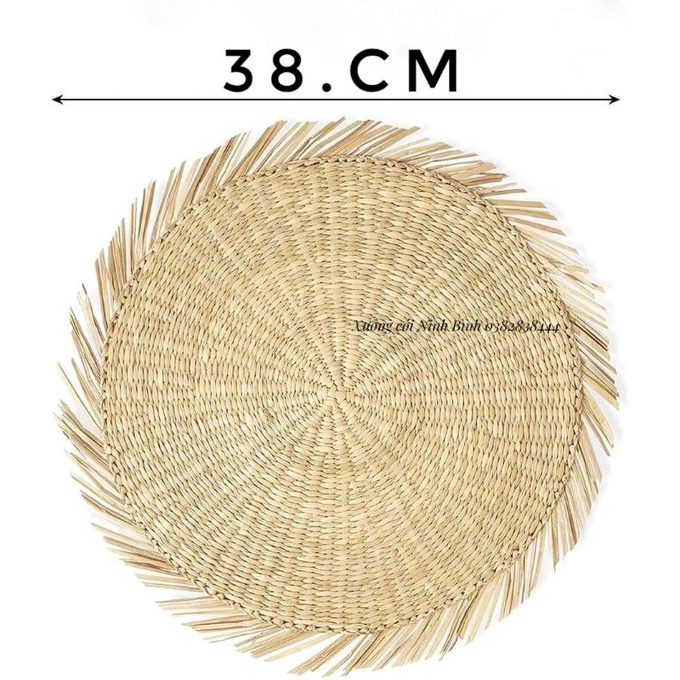 Tấm lót bàn ăn bằng cói/lót Ly/lót Đĩa