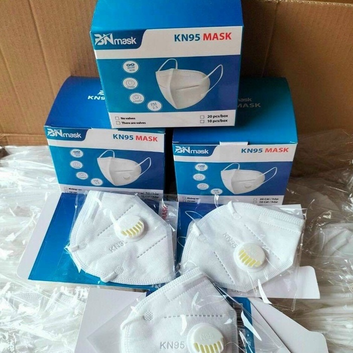 Hộp 10 Cái Khẩu Trang N95 MASK Có Van Thở | BigBuy360 - bigbuy360.vn