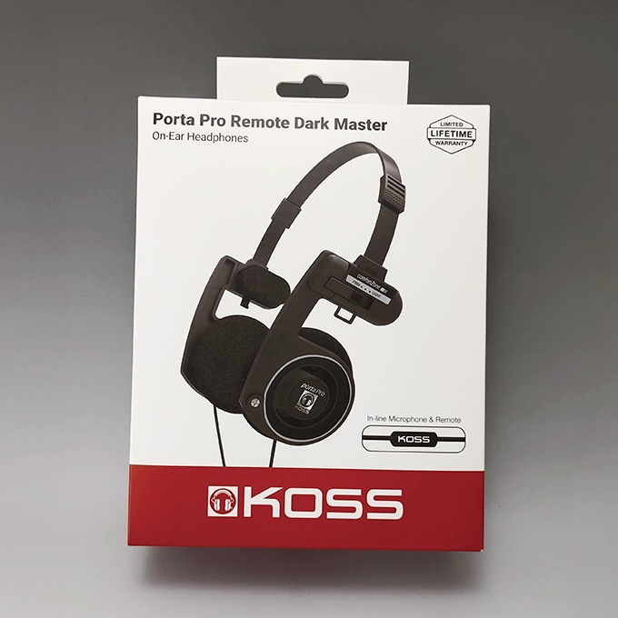 Tai nghe Koss Porta Pro X Massdrop, Koss Porta Pro, Koss Porta Pro remote Dark Master  ko
