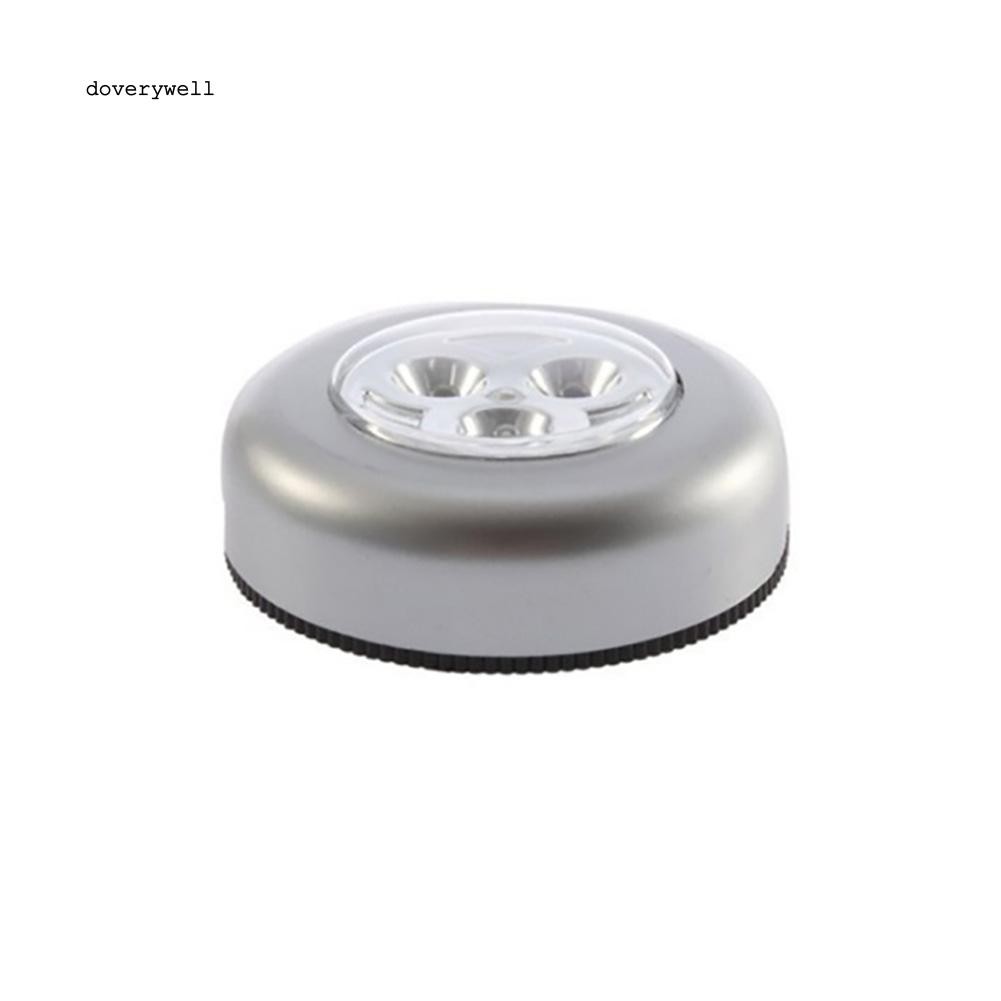 Đèn LED cảm ứng mini không dây 20V 3 LED phòng ngủ nhà bếp ô tô