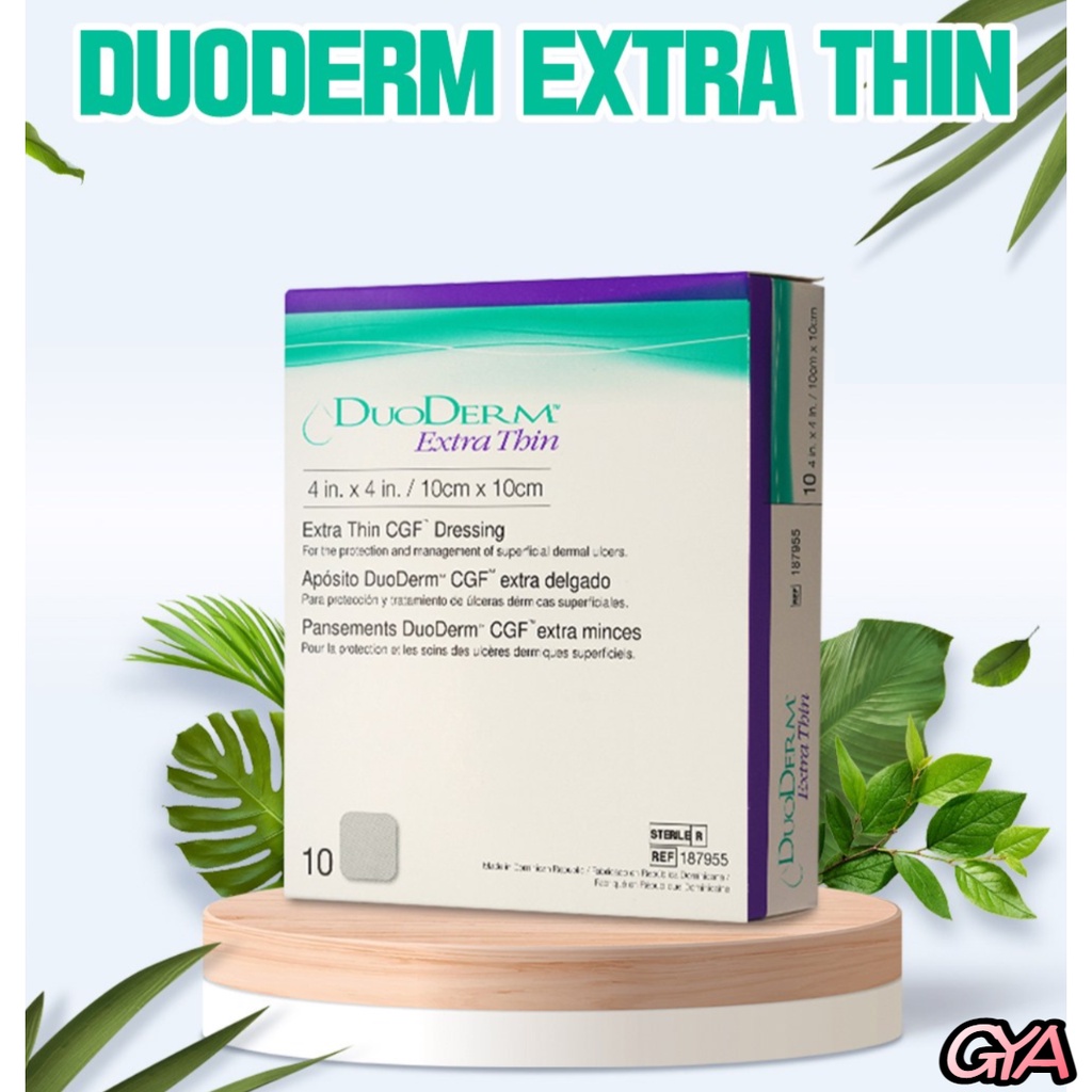 DUO DERM Extra Thin 10*10cm 10sheets