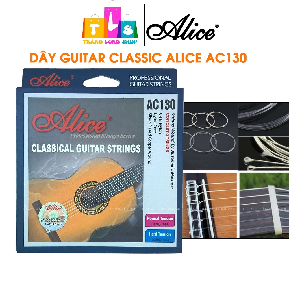 Bộ Dây Đàn Guitar Classic Alice AC130