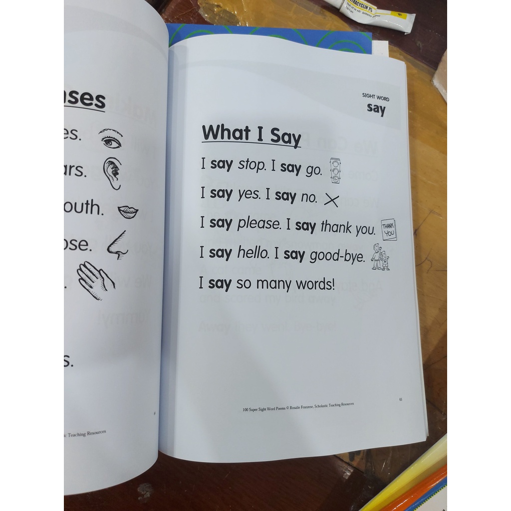 Sách - 100 super sight word poems