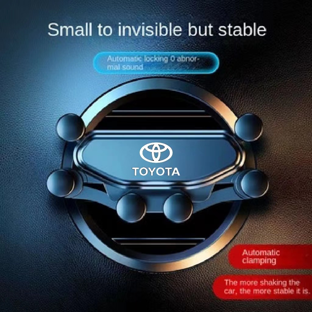 Giá Đỡ Điện Thoại Di Động Gắn Lỗ Thông Gió Xe Hơi Toyota Vios Yaris Altis Camry Avanza