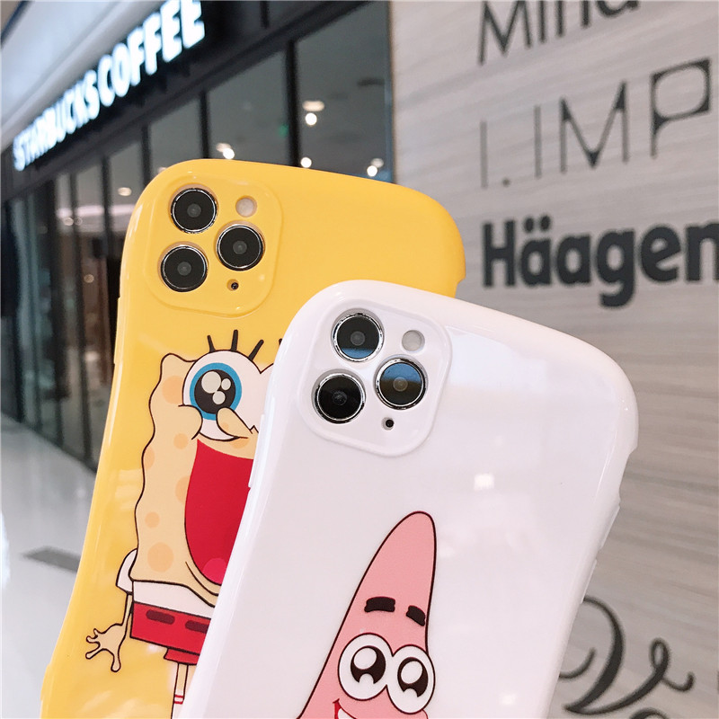 IPHONE Ốp Lưng Chống Sốc In Hình Spongebob Cho Iphone12 Pro Max 12mini Iphone11 Pro Max Xr Xsmax 7plus 6splus Se2020 | BigBuy360 - bigbuy360.vn