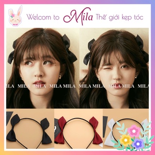 Băng Đô Cài Tóc Hình Nơ Jisoo MILA - BD021