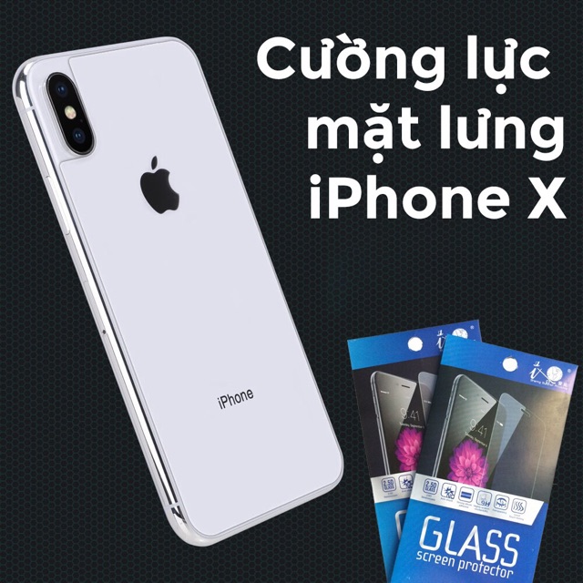 Dán cường lực mặt sau iphone X/ 7plus / 8plus / 7 / 8