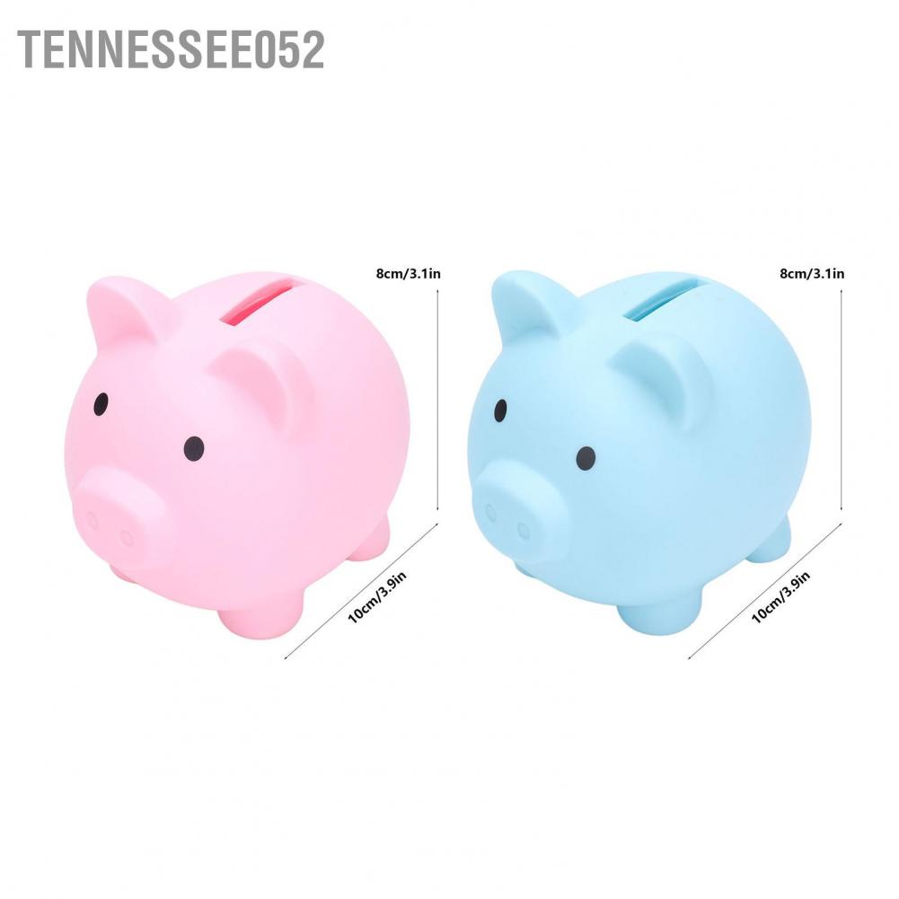 Tennessee052 Piggy Bank Rugged Durable Vinyl Cartoon Animal Pig Coin Cash Boy Girl Gift